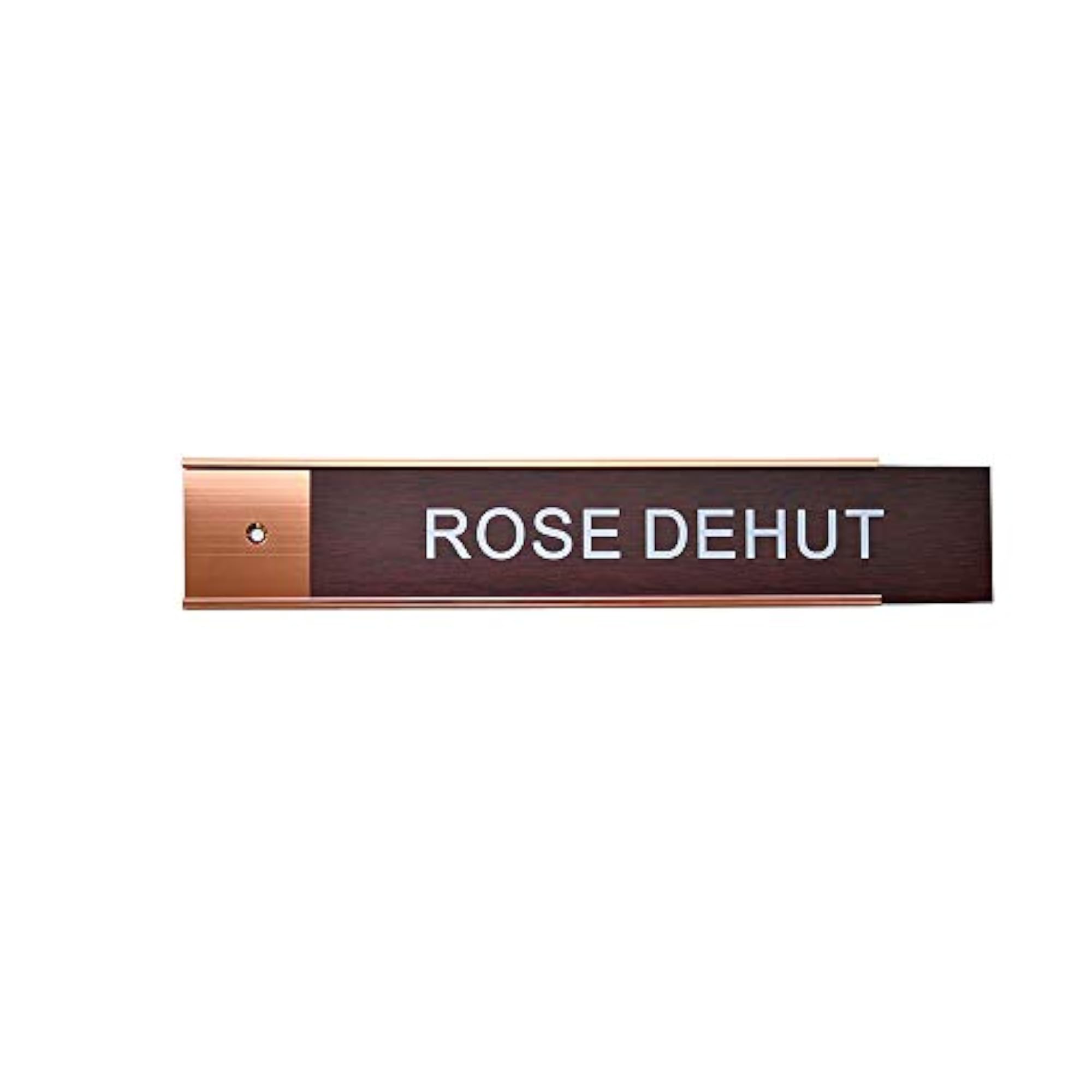 Nameplate Holder Wall or Door 5 Pack